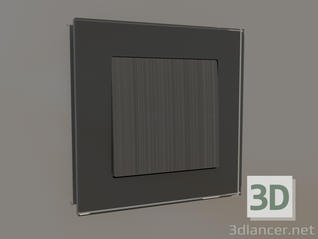 3D Modell Einfachschalter (Bronze) - Vorschau