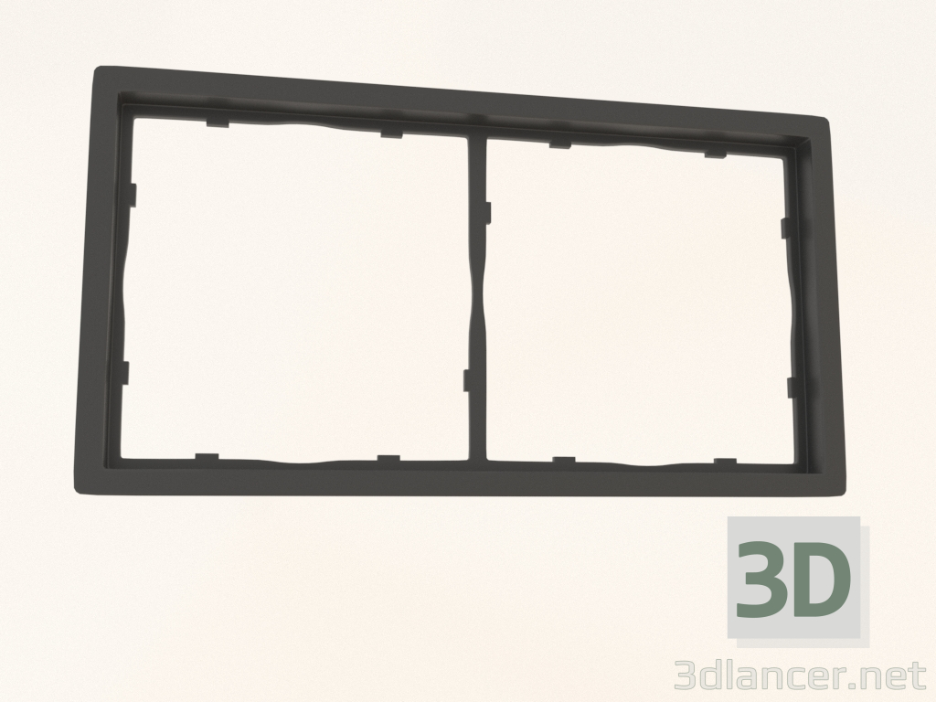 3d model Frame 2nd (black, DA21228) R98 - preview