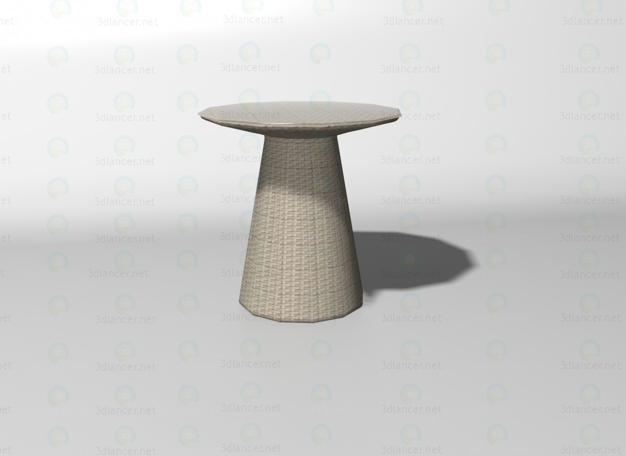 3d model Mushroom table - preview