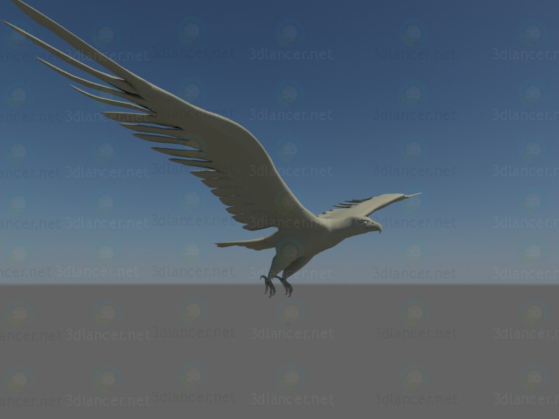 3d model Águila - vista previa