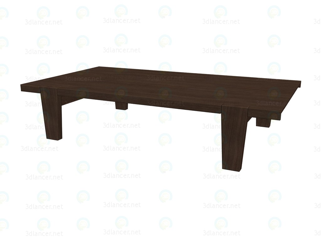 3d model 2813 dining table - preview