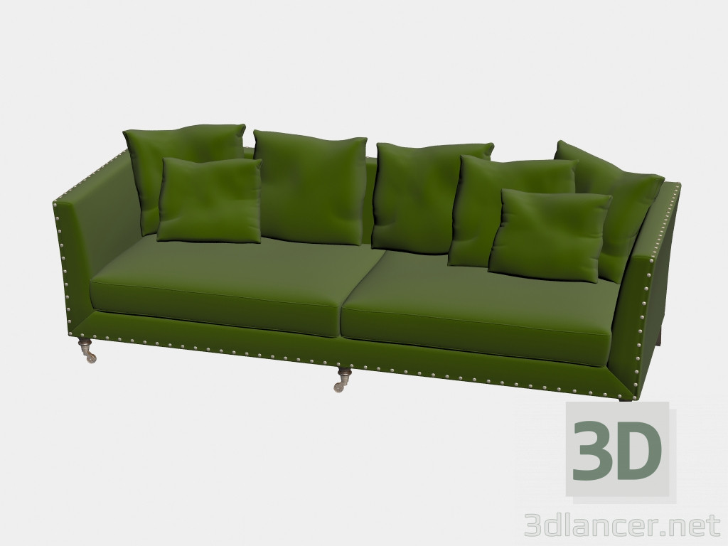 Modelo 3d Sofá Victory Classic (250x99) - preview