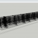 modello 3D di Panel Chruscev series 1-447 11-17 comprare - rendering