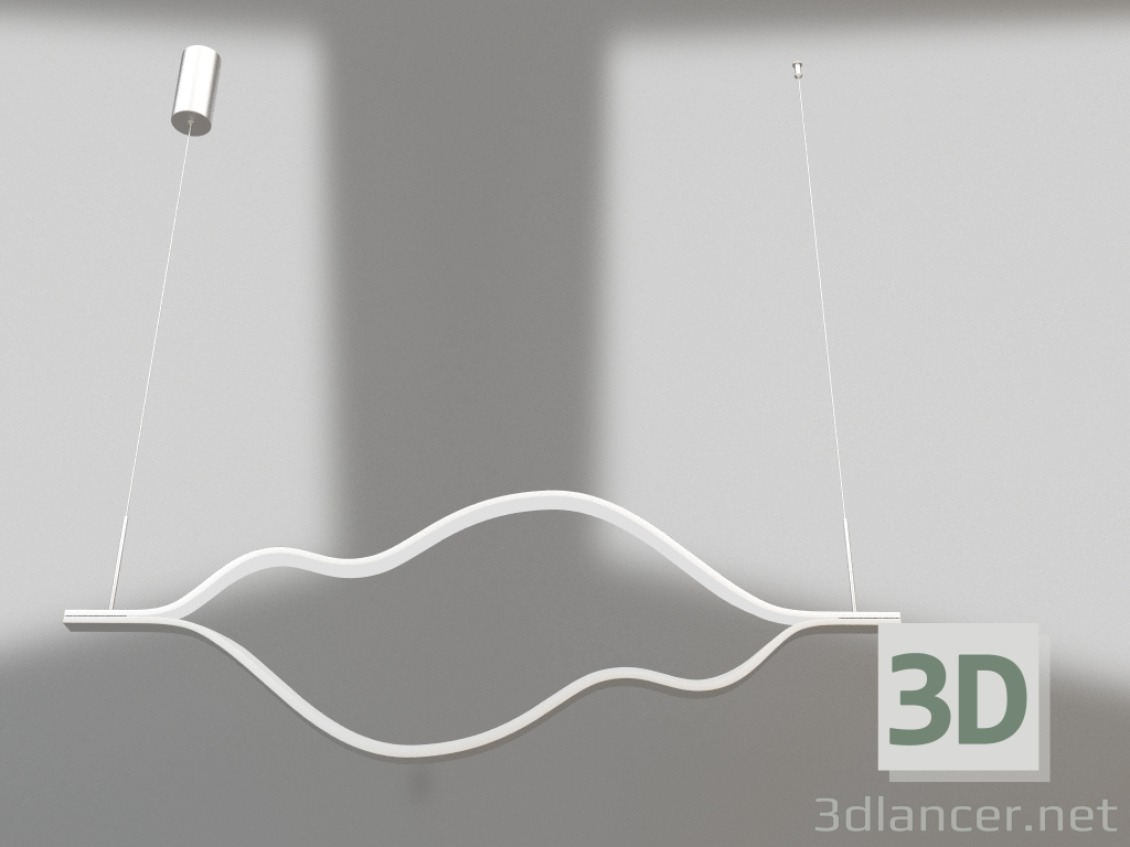 modello 3D Ciondolo Lynn argento (08258-140,16P) - anteprima