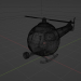 Modelo 3d helicóptero - preview