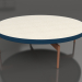 modèle 3D Table basse ronde Ø120 (Gris bleu, DEKTON Danae) - preview