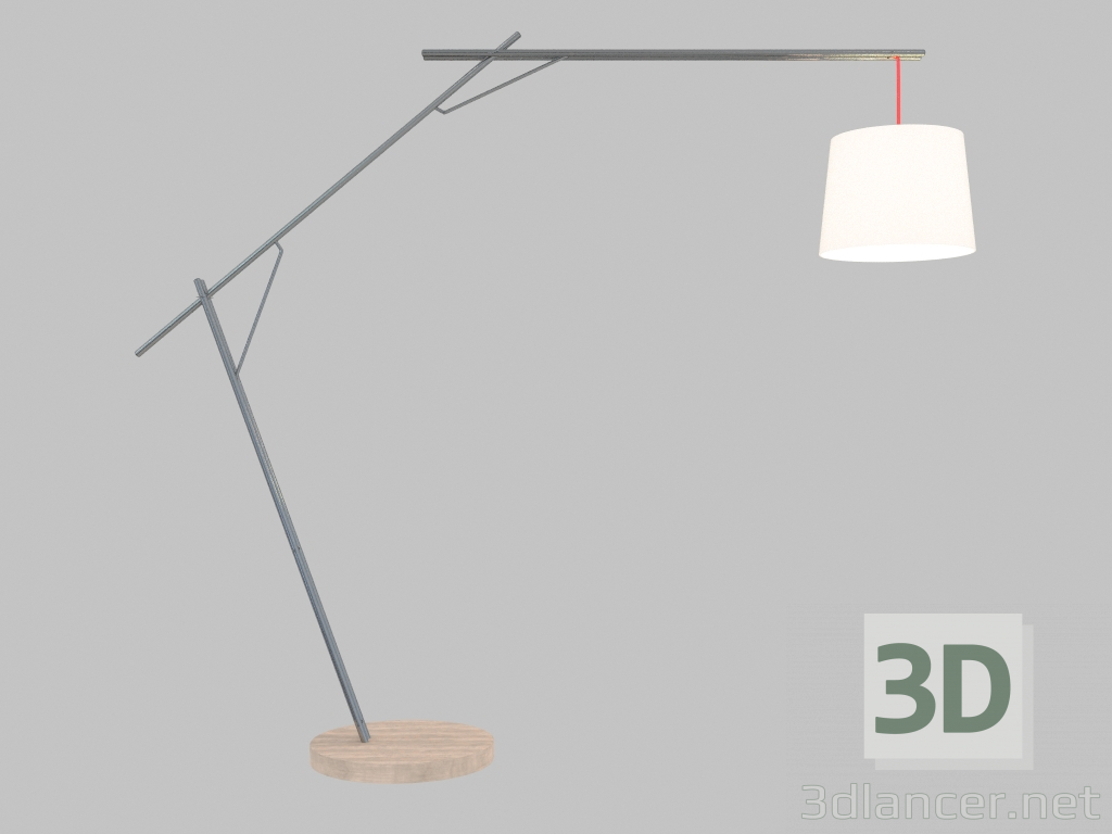 3D modeli Zemin lambası Sesso (808710) - önizleme