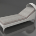 3D Modell 1-Sitzer-Liegestuhl mit Sonnenblende (OD1000) - Vorschau