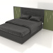 3d модель Ліжко двоспальне (Арабеско) – превью