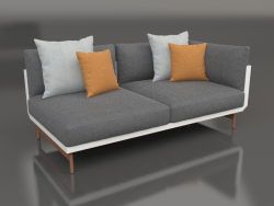 Sofa module, section 1 right (Agate gray)