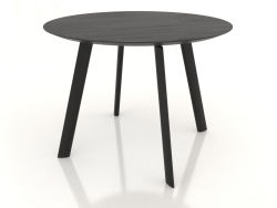Esstisch BRASKO 1000x1000x750 mm (schwarze Eiche)