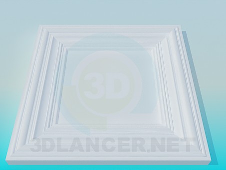 3D Modell Deckenauslass - Vorschau