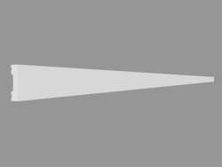 Плинтус DX162-2300 - SQUARE (230 x 4 x 1 cm)