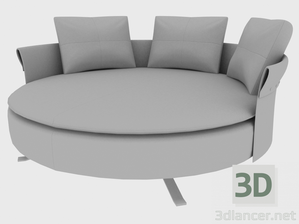 3D modeli Sandalye CHARME MAXI KOLTUK (160x160xH59) - önizleme