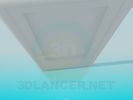 3D modeli Cam kapı - önizleme