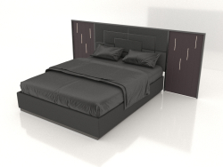 Double bed (Dark)