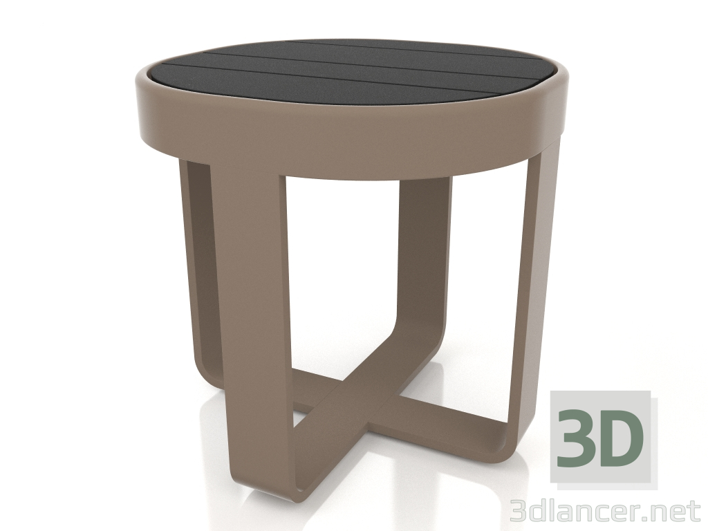 3D modeli Yuvarlak sehpa Ø42 (DEKTON Domoos, Bronz) - önizleme