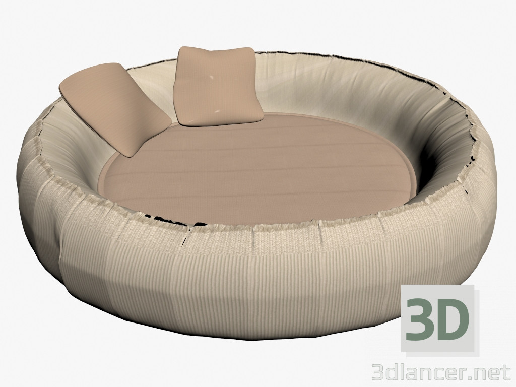 3d model Facilitar el sofá todos - vista previa