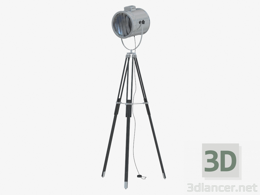3D Modell Stehleuchte Techno (300042201) - Vorschau