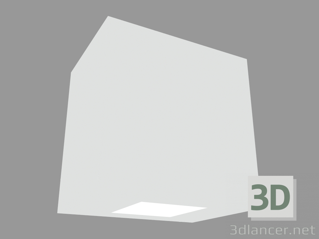 3D Modell Wandleuchte MEGALIFT SQUARE (S5004) - Vorschau