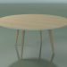 3D Modell Runder Tisch 3502 (H 74 - T 160 cm, M02, gebleichte Eiche) - Vorschau