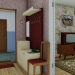 3d Panel house CHPD-105 with an apartment of the 90s model buy - render