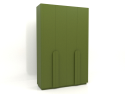 Wardrobe MW 04 paint (option 1, 1830x650x2850, green)