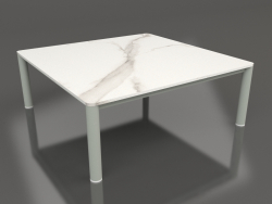Coffee table 94×94 (Cement gray, DEKTON Aura)
