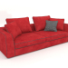 3d model Cartier sofa 2 (Brunei 23) - preview