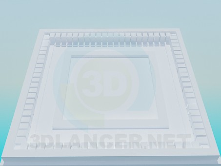 modèle 3D Sortie de plafond - preview