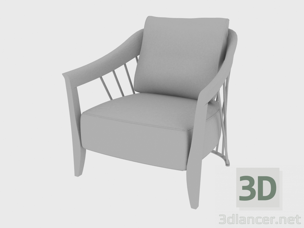 3D Modell Sessel DOROTHY SESSEL (75X74XH78) - Vorschau