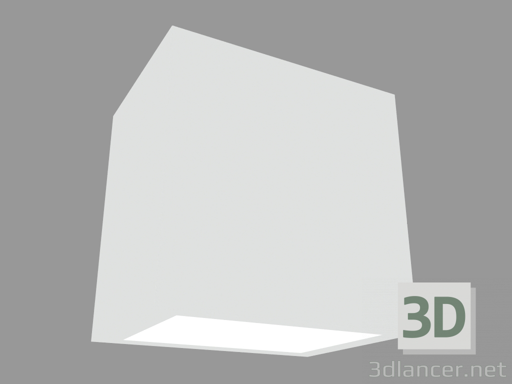 3D modeli Lamba duvar MEGALIFT SQUARE (S5014) - önizleme