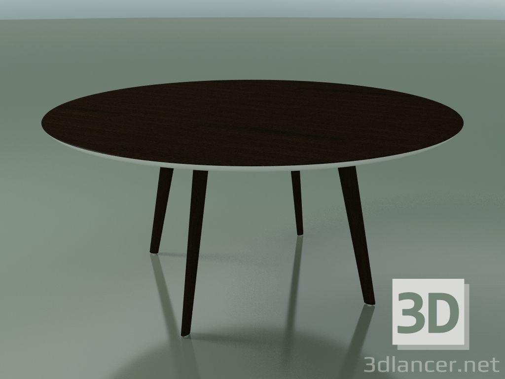 3D modeli Yuvarlak masa 3502 (H 74 - D 160 cm, M02, Venge) - önizleme
