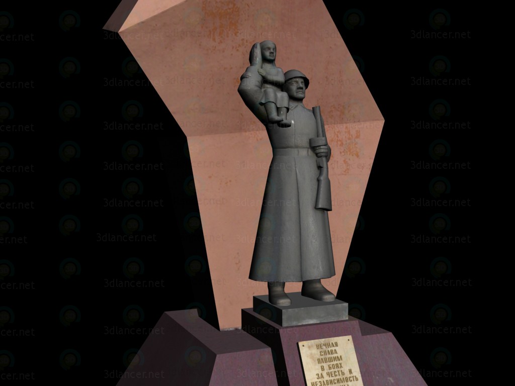modèle 3D de Monument de la gloire acheter - rendu
