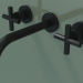 modello 3D Miscelatore lavabo a parete senza scarico (36712892-330010) - anteprima