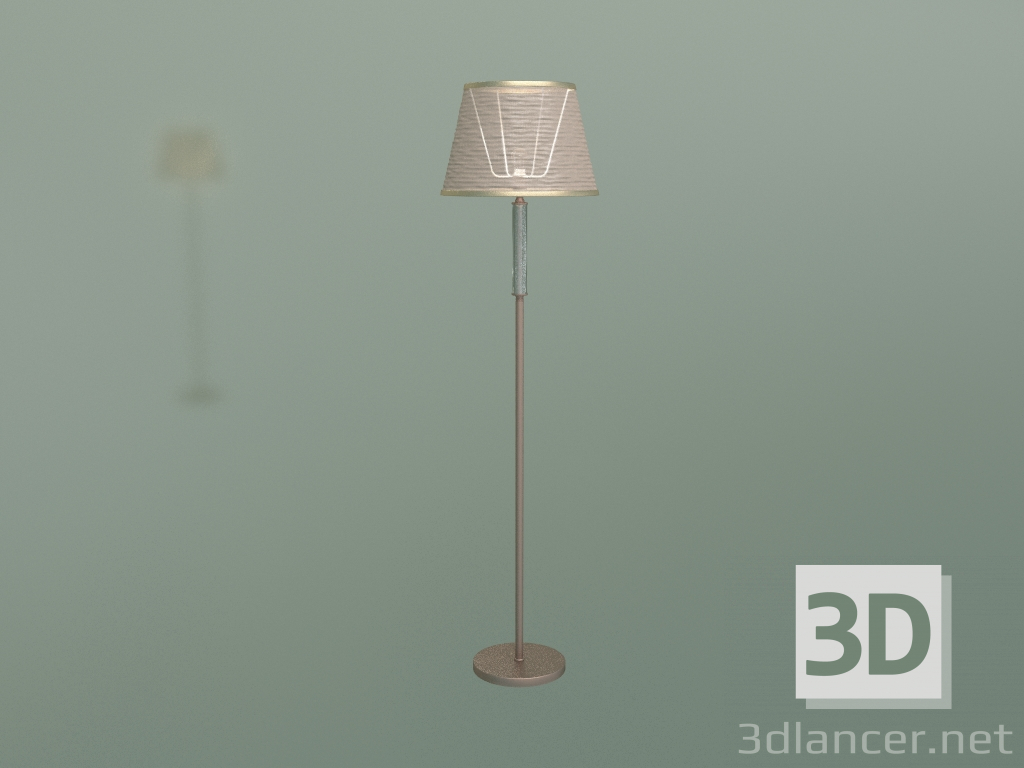 modèle 3D Lampadaire Alcamo 01076-1 (or nacré) - preview