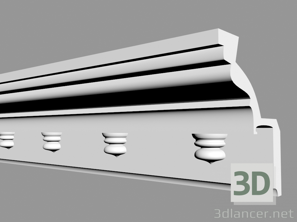 modello 3D Cornice C1028 - anteprima
