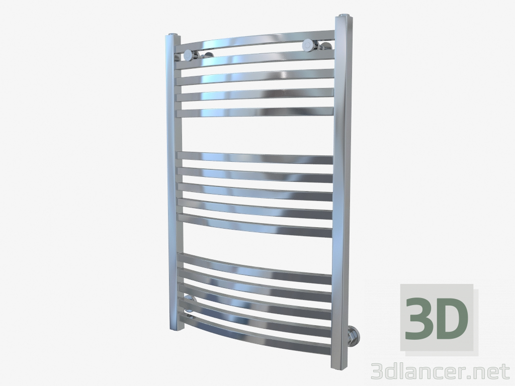 modèle 3D Porte-serviettes chauffant Arkus (800х500) - preview
