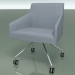 3d model Armchair 2708 (on casters, with fabric upholstery, LU1) - preview