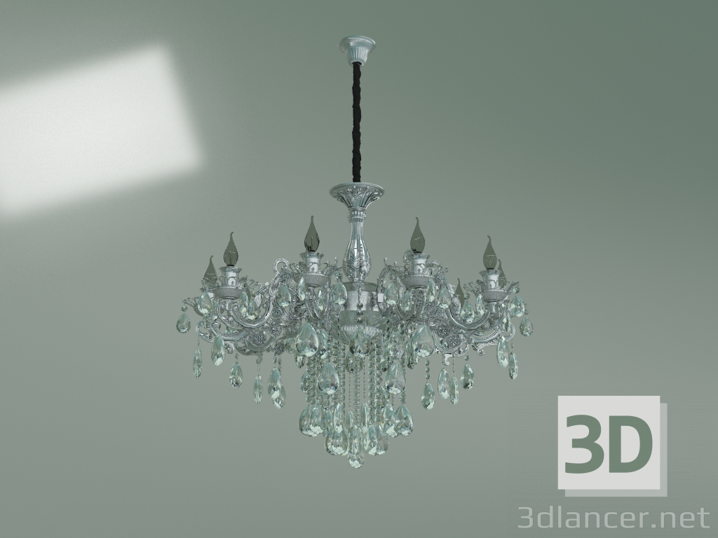 3d model Hanging chandelier 283-10 (Strotskis) - preview