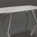 modèle 3D Table pliante Ramses 180-250 (marbre blanc-chrome) - preview
