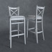 3d Bar stools Toscana model buy - render