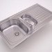 3d Blanco TIPO 6S Basic kitchen sink model buy - render