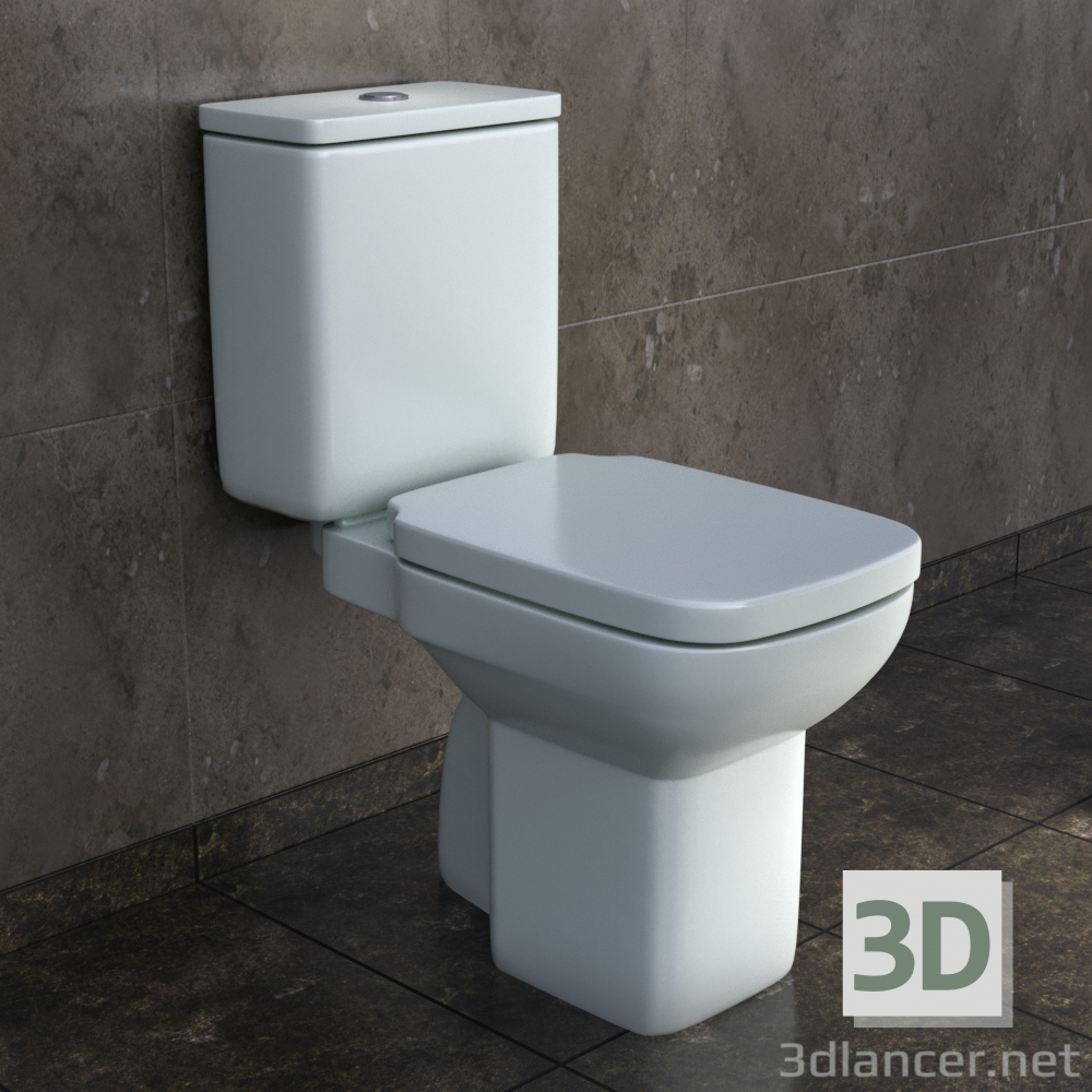 3 डी शौचालय का कटोरा ROCA देबबा मॉडल खरीद - रेंडर