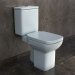 3d Toilet bowl ROCA Debba model buy - render