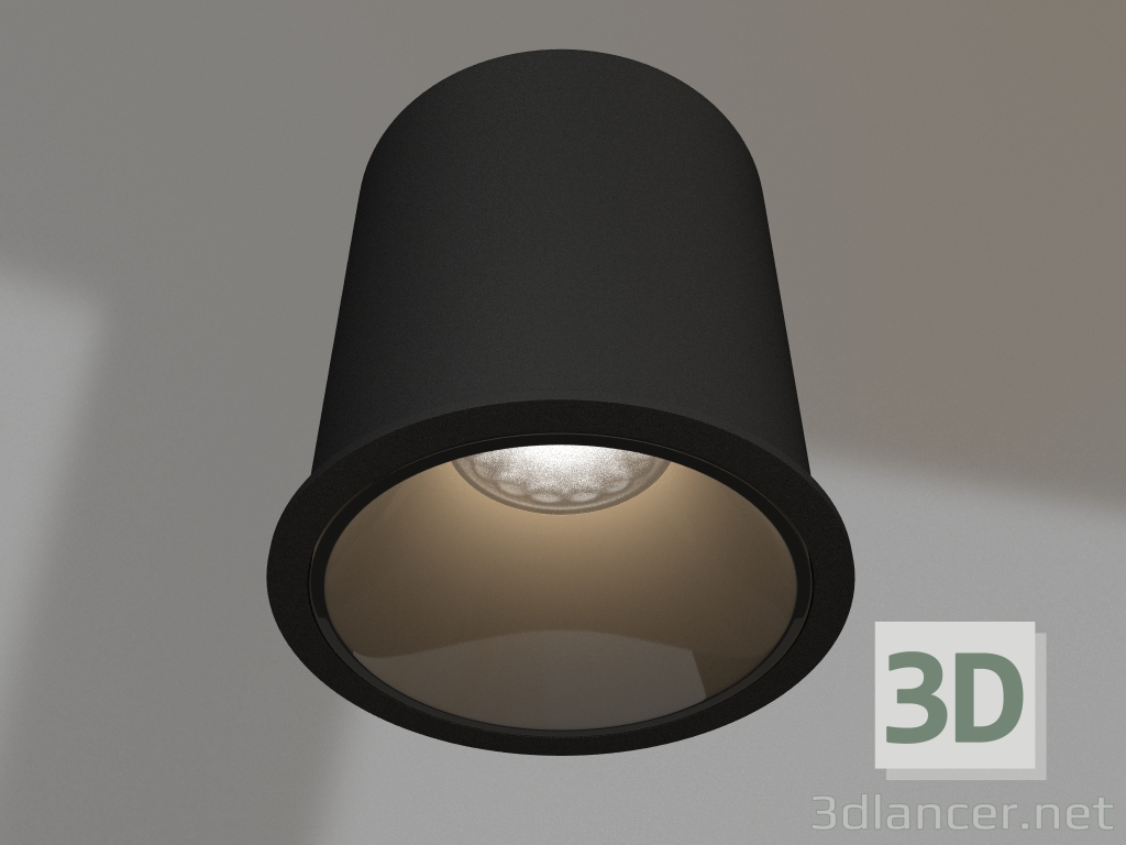 3d model Lámpara MS-ATLAS-BUILT-R112-35W Day4000 (BK-BK, 30 grados, 230V) - vista previa