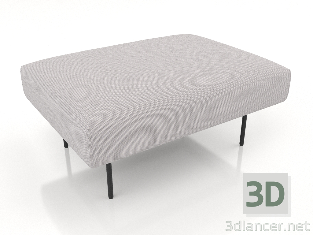 3D Modell Sitzfläche 95x70 - Vorschau