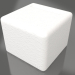 modèle 3D Tabouret (Blanc) - preview