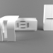 3D Modell Büromöbel - Vorschau