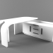 modèle 3D meubles de bureau - preview